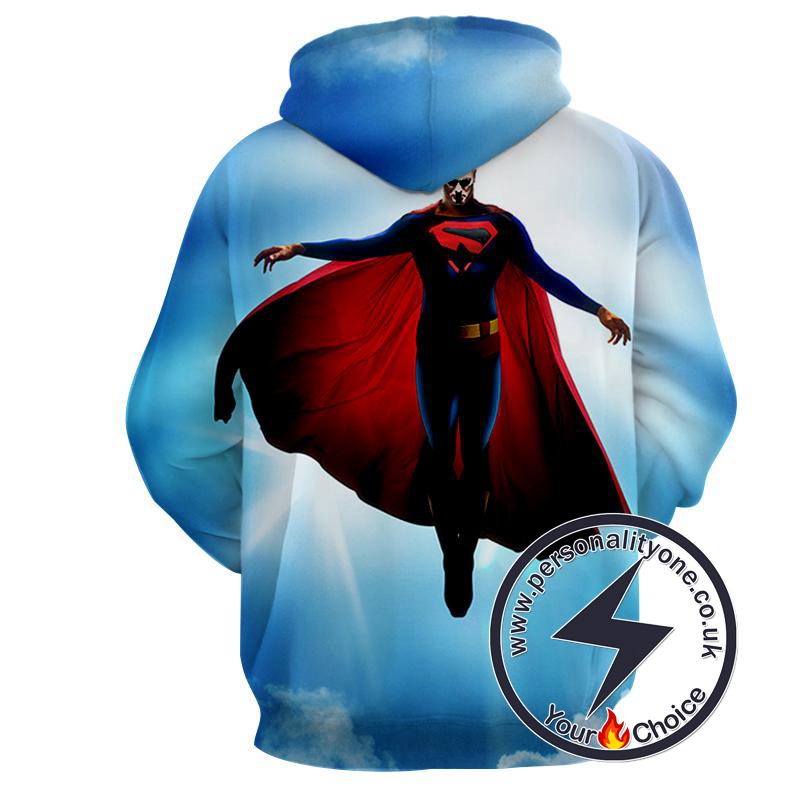 Superman Flying - Superman Sweat Shirt - Superman Hoodies